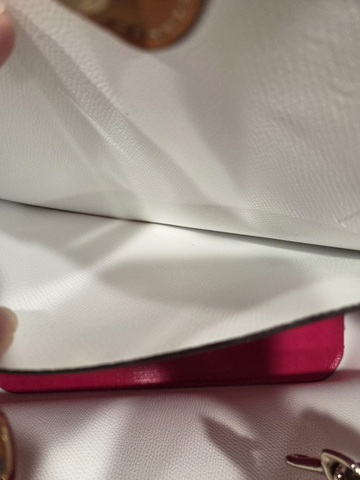 Dooney & Bourke Janette Tote Fuchsia/White4