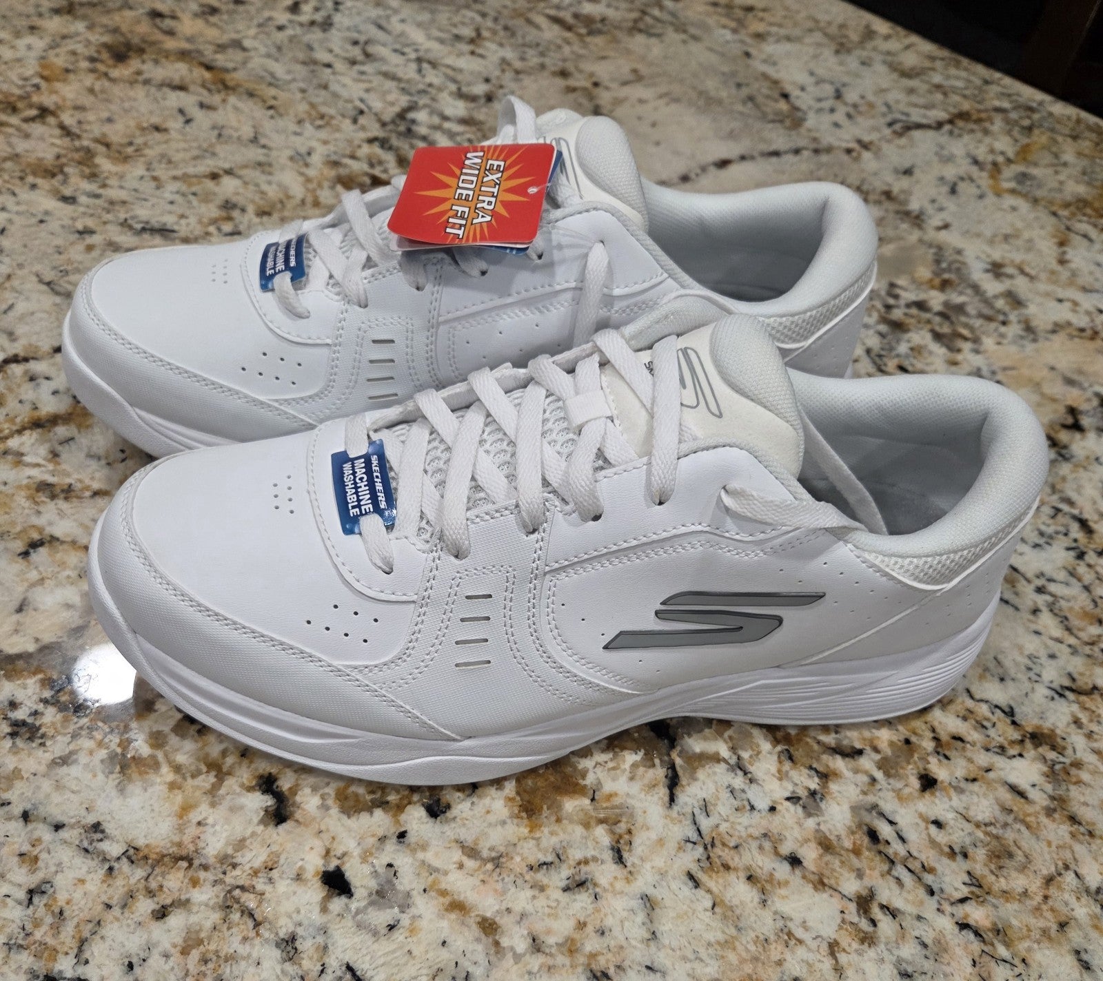 NWOB Skechers Viper Court Smash Pickleball Mens Sneakers Size 12 Extra Wide0