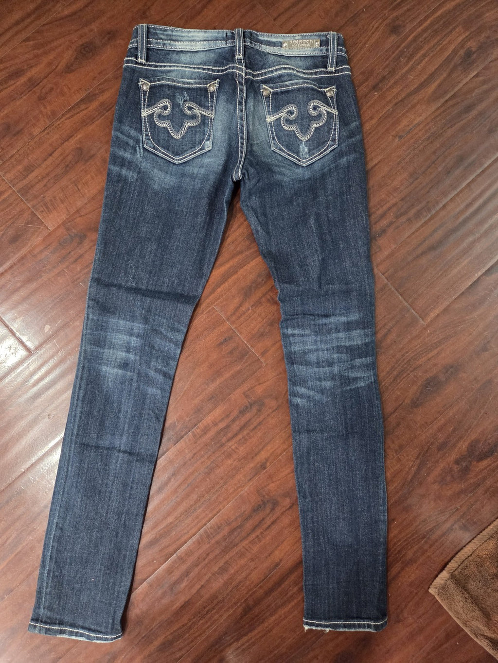 ReRock for Express Skinny Jeans Low Rise Size 2 Regular (29 x 31) 8