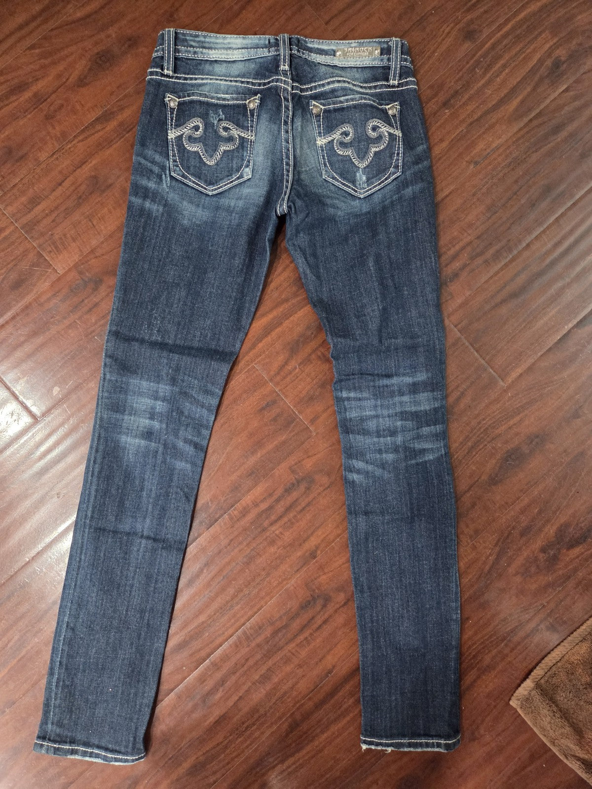 ReRock for Express Skinny Jeans Low Rise Size 2 Regular (29 x 31) 8