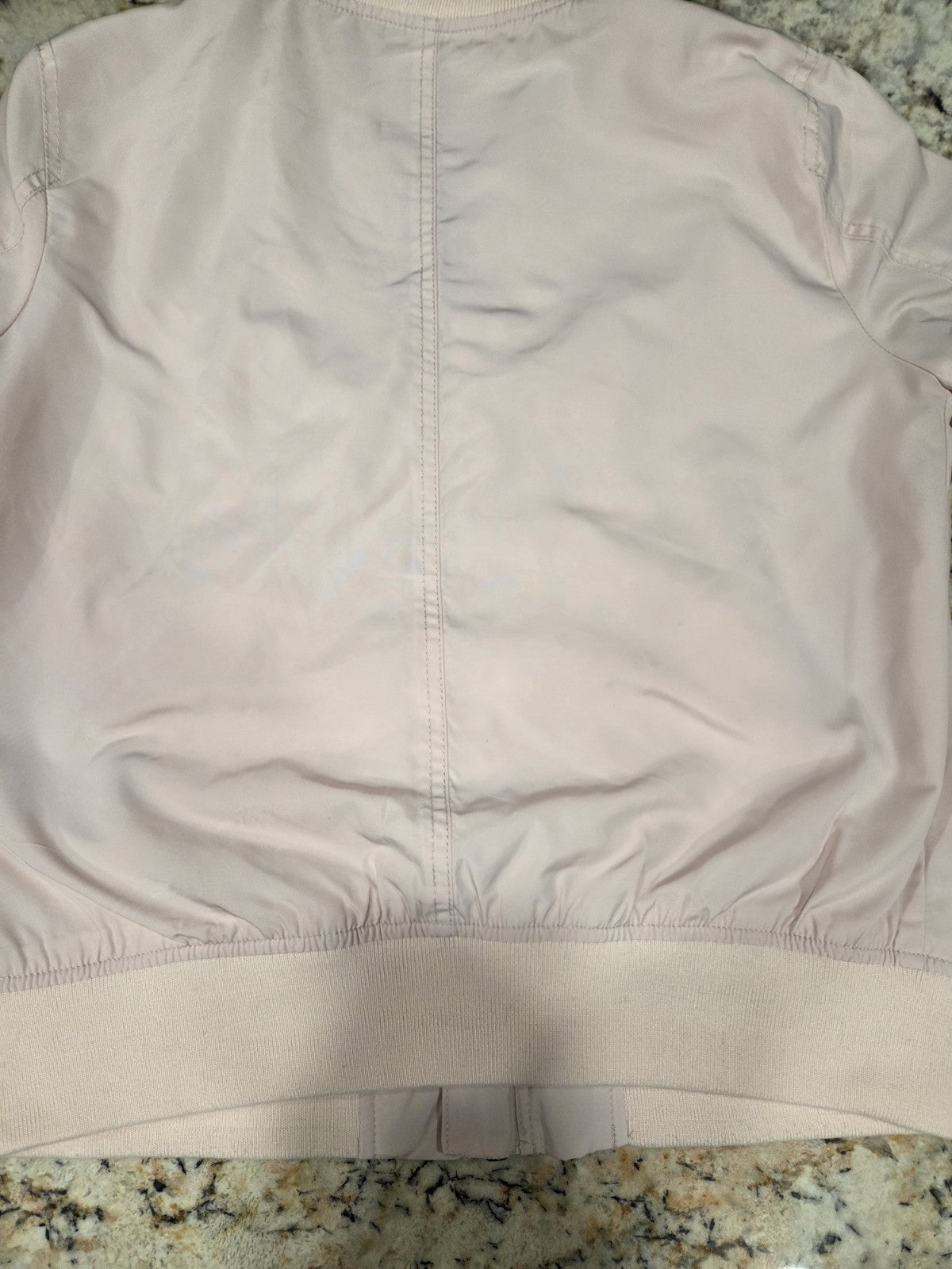 Levi Womens Light Pink Bomber Jacket Size M7