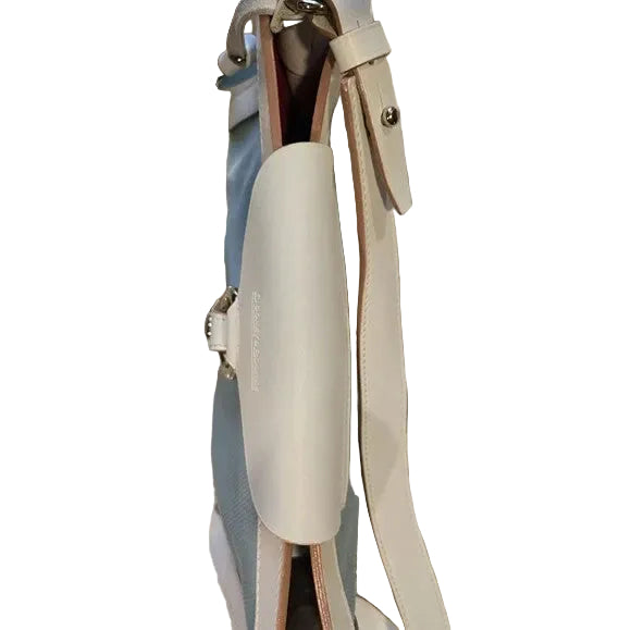 NWT Dooney & Bourke Blue and White Shoulder Bag with Modern Design7