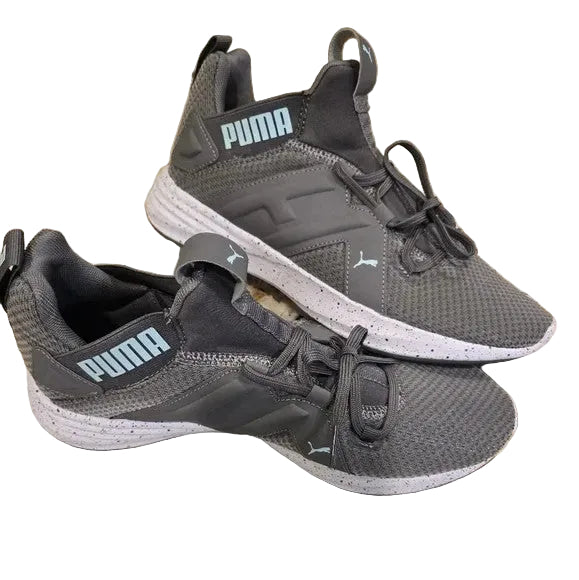 Puma Charcoal/Light Blue Sneakers Women's Size 90