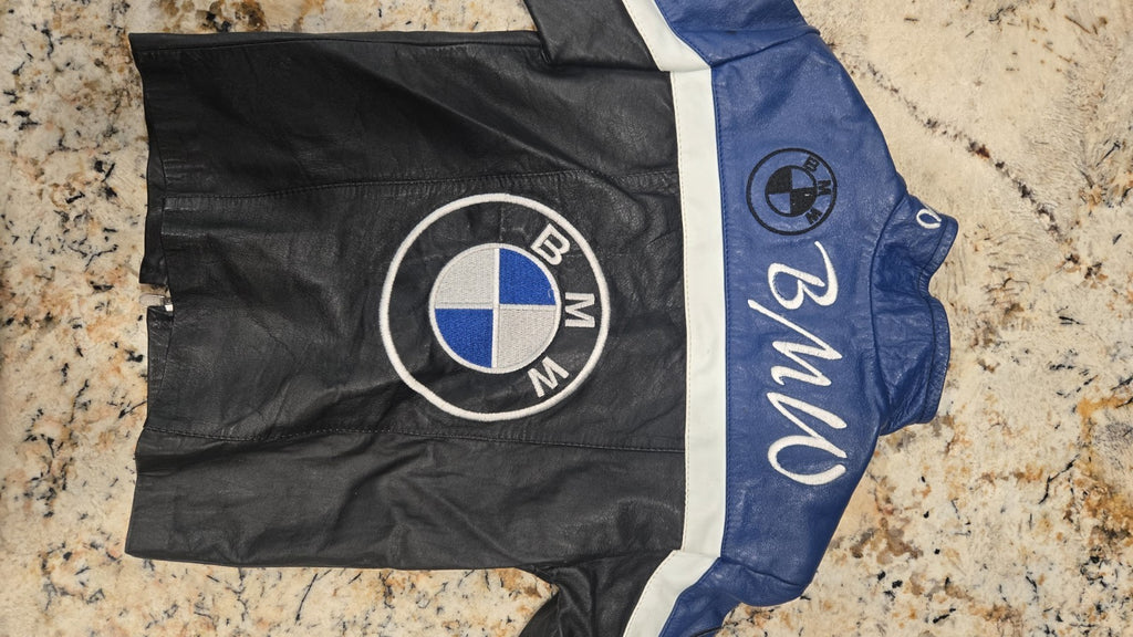 Bmw Leather Racing Jacket For A Toddler Size 4t Or 5t???5