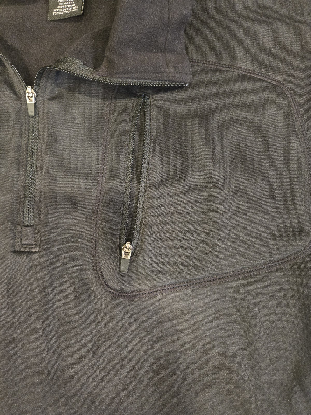 Alpine Design Men’s Sweater Size XL Blue 1/4 Zip Long Sleeve Warm4