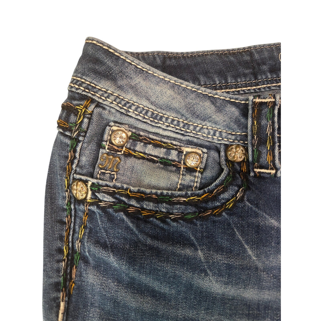 Miss Me Signature Bermuda Denim Shorts Size 30