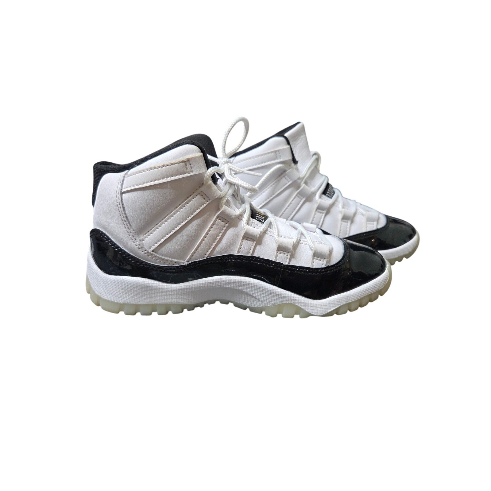 Jordan 11 Retro Mid Gratitude Pre School Shoes 378039-170 Size 13.5C