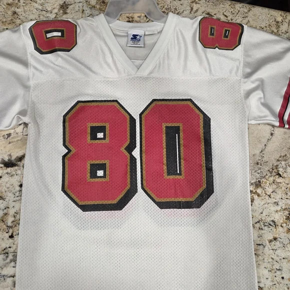 San Francisco 49er's Starter Jersey #80 Jerry Rice Size M (46)