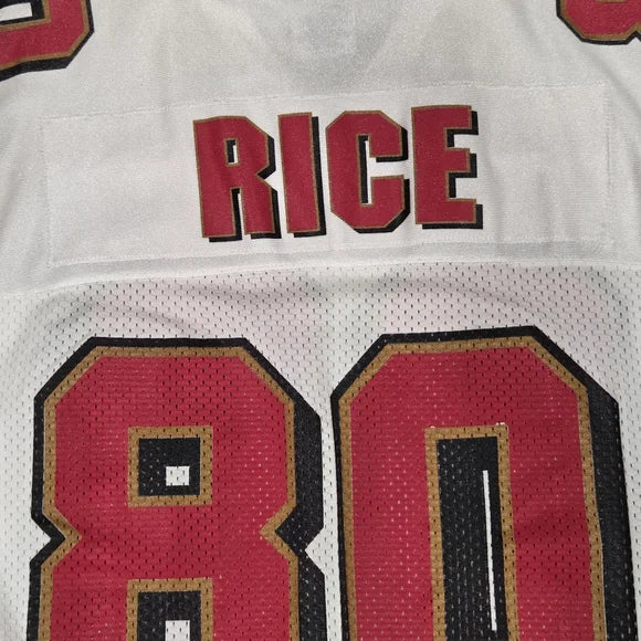 San Francisco 49er's Starter Jersey #80 Jerry Rice Size M (46)