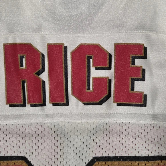 San Francisco 49er's Starter Jersey #80 Jerry Rice Size M (46)